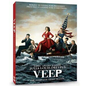🍒 NEW - Veep - Season Three DVD TV Series